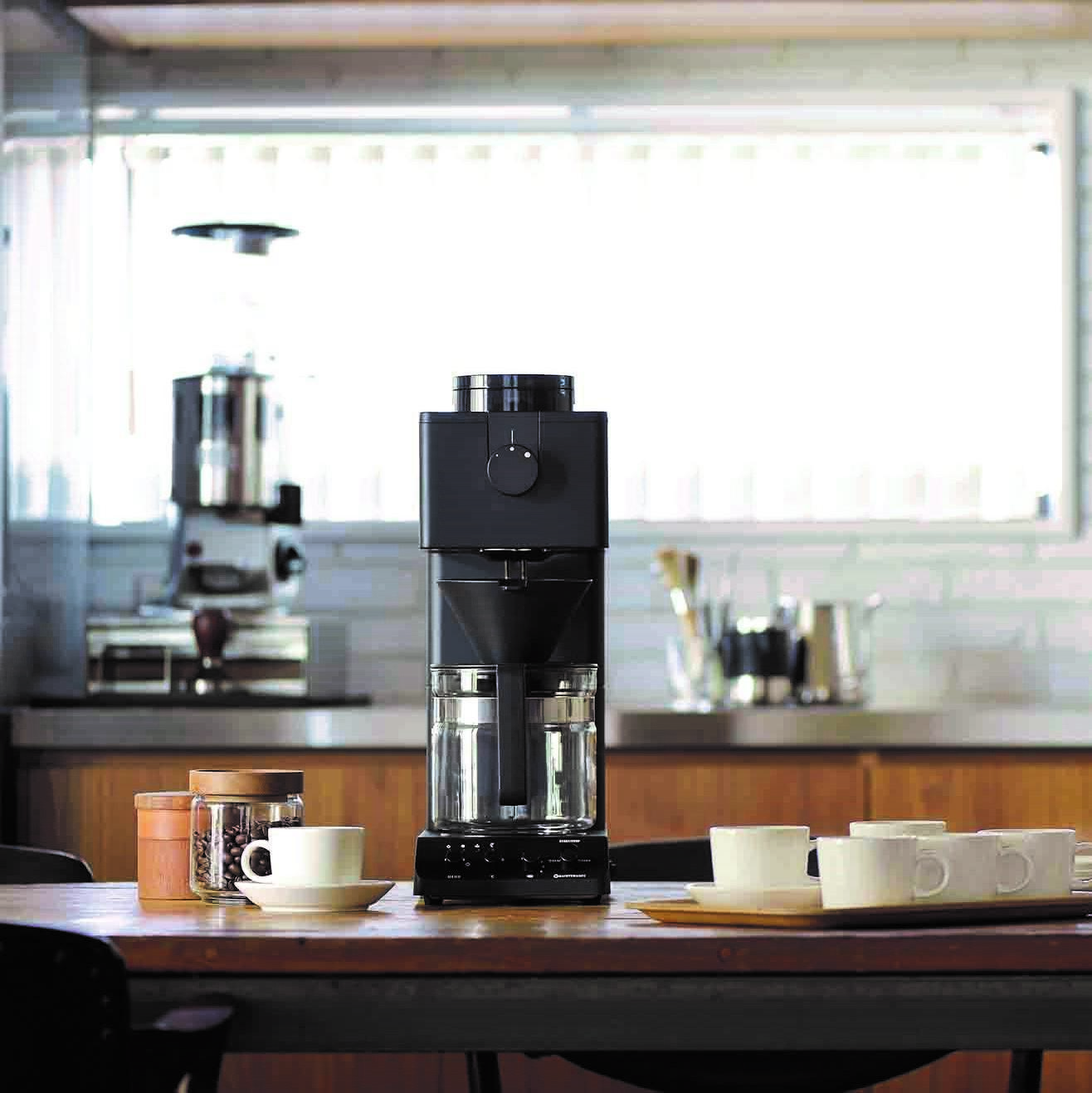 TWINBIRD (ツインバード) 全自動コーヒーメーカー 6杯用　CM-D465B