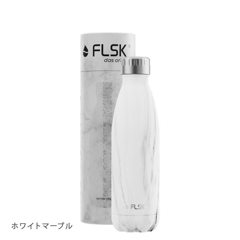 FLSK(フラスク) ボトル 500ml ブラック/シャンパン/ホワイトマーブル