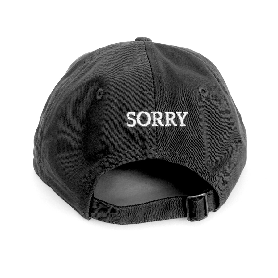 【IDEA】SORRY I DON'T WORK HERE HAT (Black)　キャップ