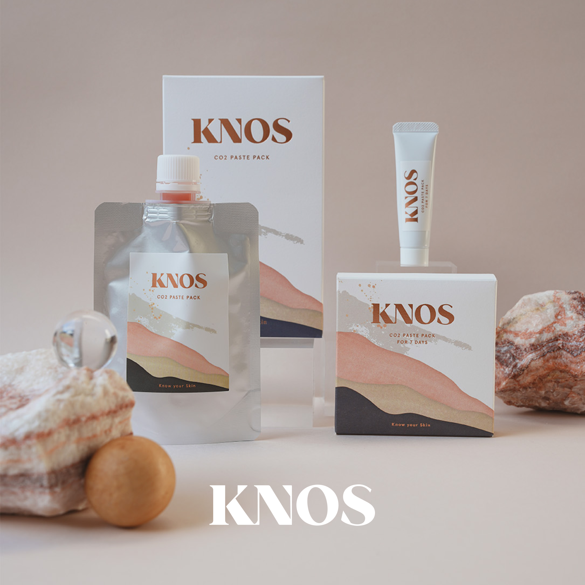パック・フェイスマスク KNOS CO2 PASTE PACK 100g KNOS(ノス)炭酸 