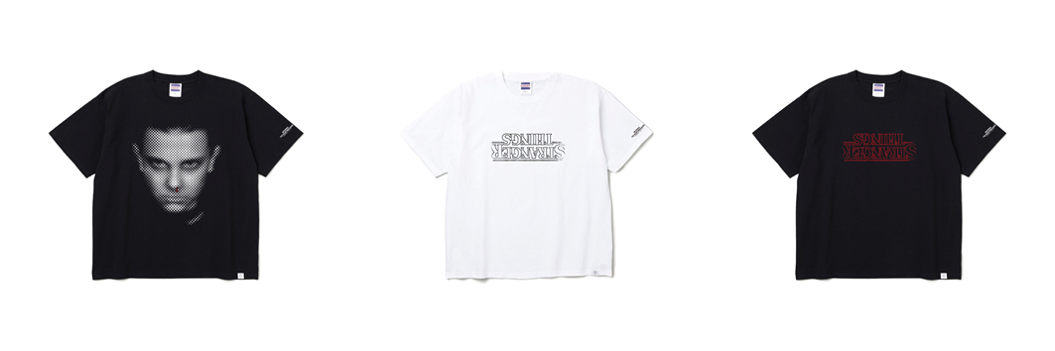 【人気デザイン】ストレンジャーシングス　デカロゴ　Tシャツ BEDWIN