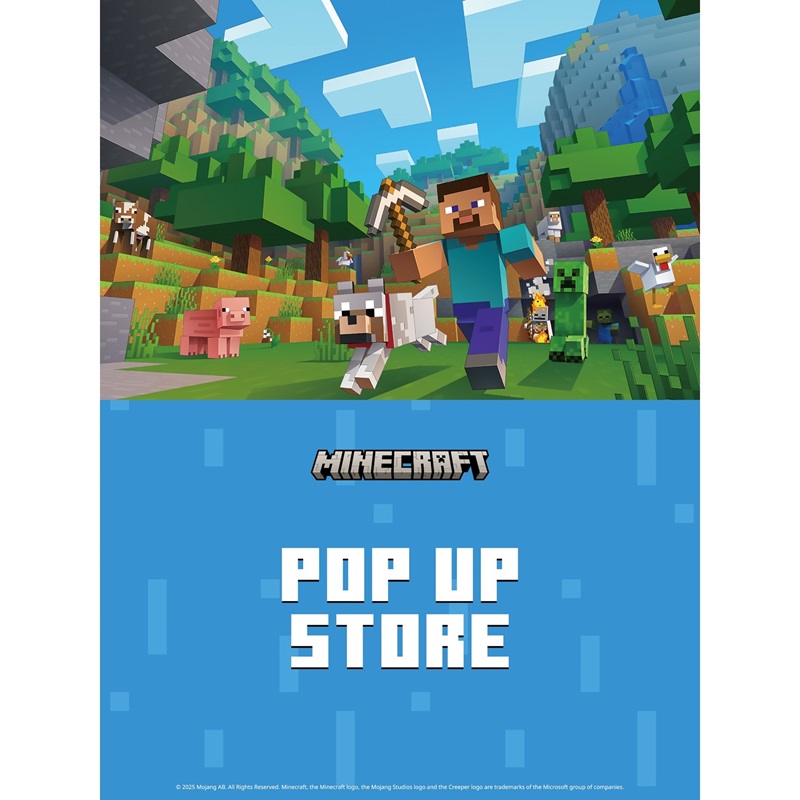 MINECRAFT POP-UP STORE | イベント | 二子玉川 蔦屋家電 | 蔦屋書店を