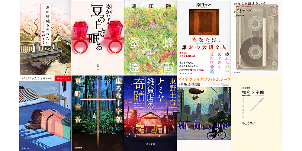 銀座 蔦屋書店 ベストセラー2017】文芸 | 特集・記事 | 銀座 蔦屋書店