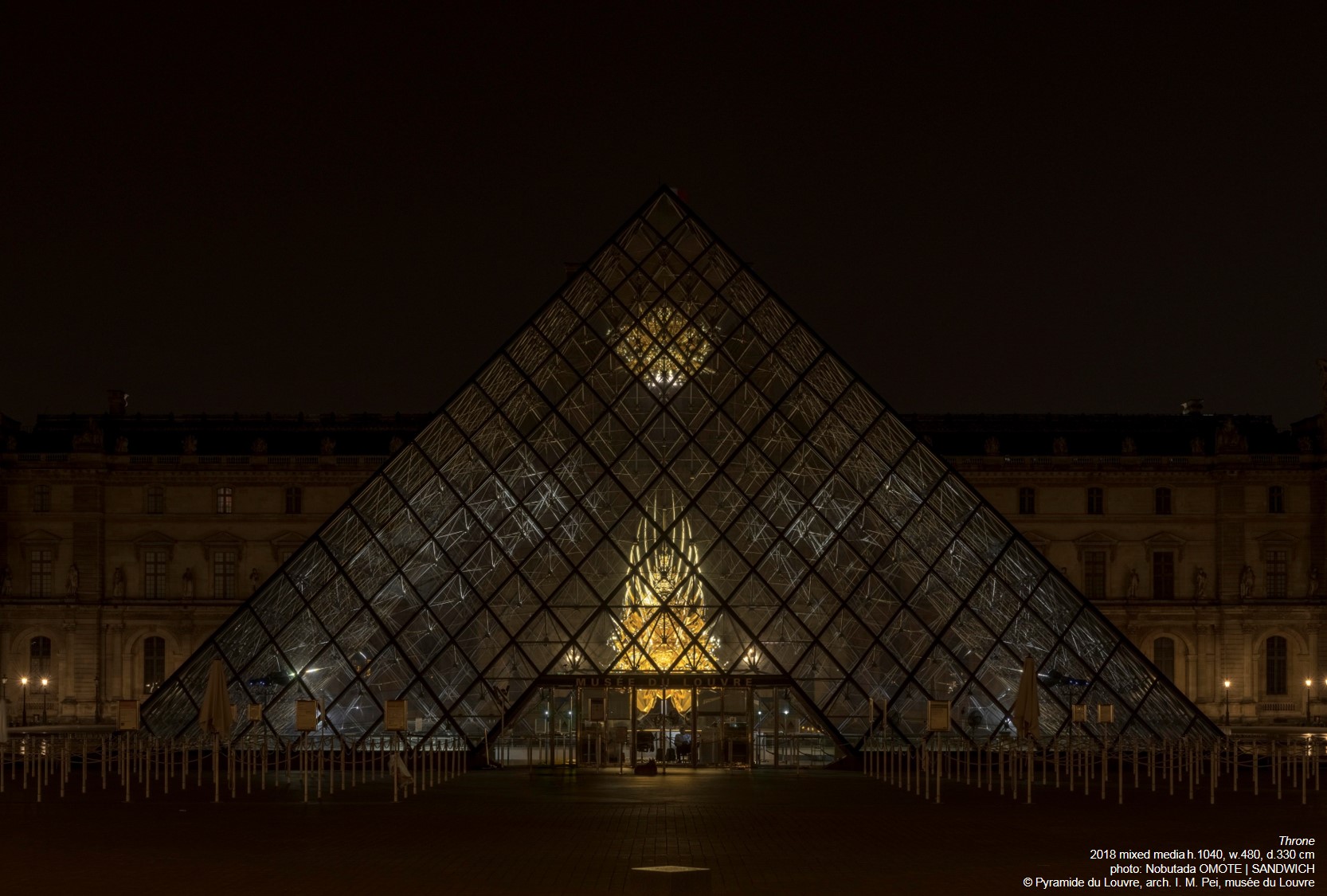 Ginza Atrium 名和晃平 Throne Louvre Pyramid Throne 制作時の記録映像と新作を公開 イベント 銀座 蔦屋書店 蔦屋書店を中核とした生活提案型商業施設