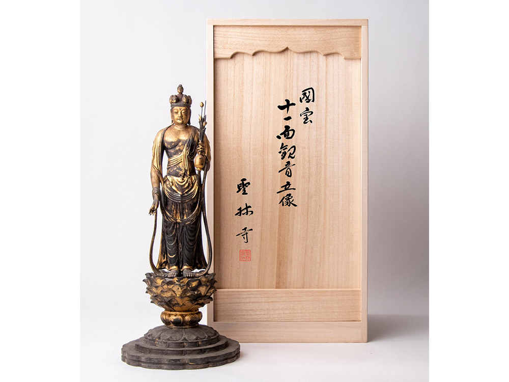 NEW ITEMS】日本彫刻の最高傑作『国宝 十一面観音立像』を精緻に再現