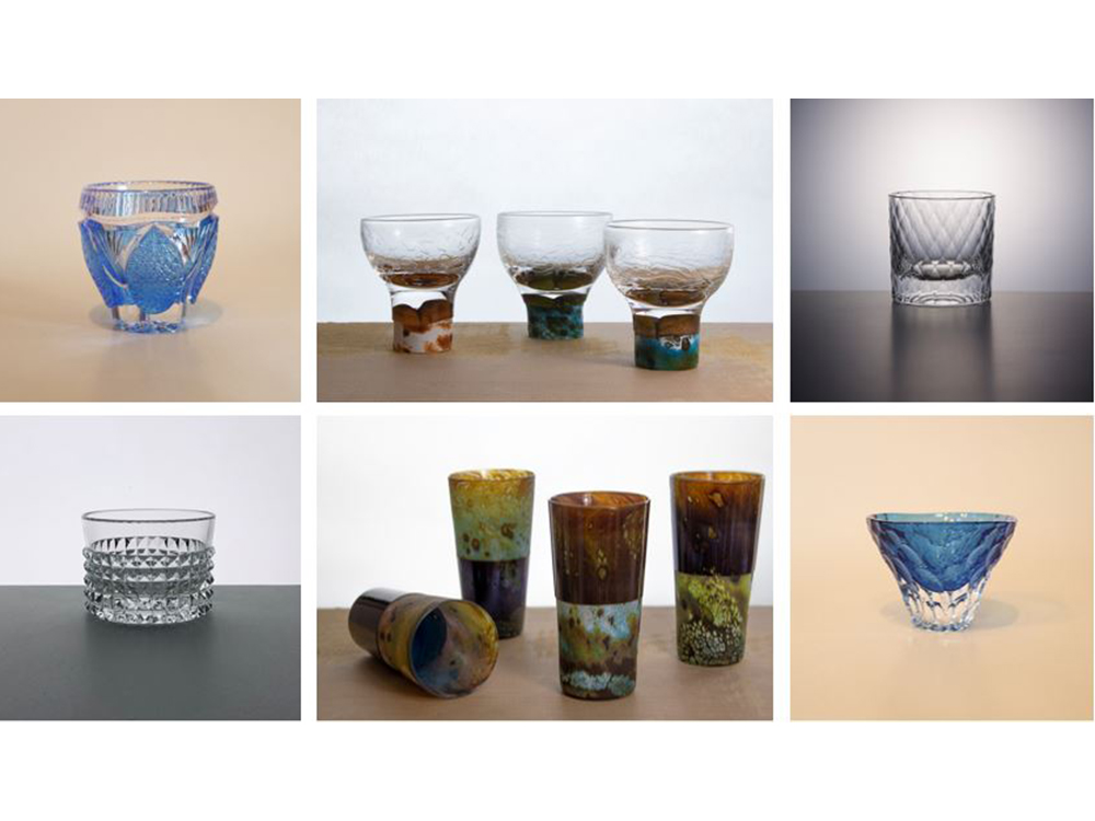 NEWS】ガラス作家3名による技巧を凝らした個性豊かな器をご紹介する