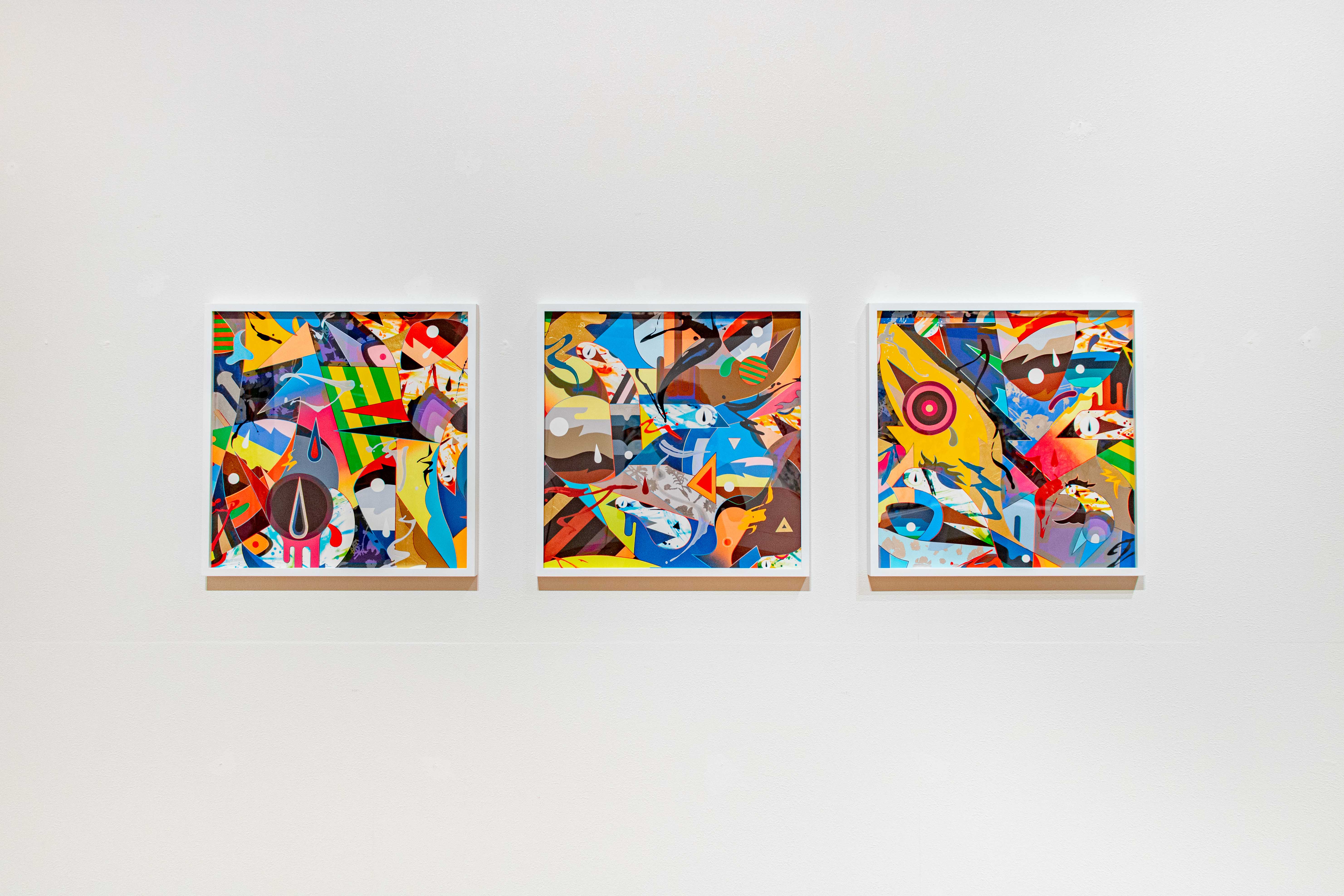 松山智一作品集刊行記念展 「TOMOKAZU MATSUYAMA IN AND OUT 