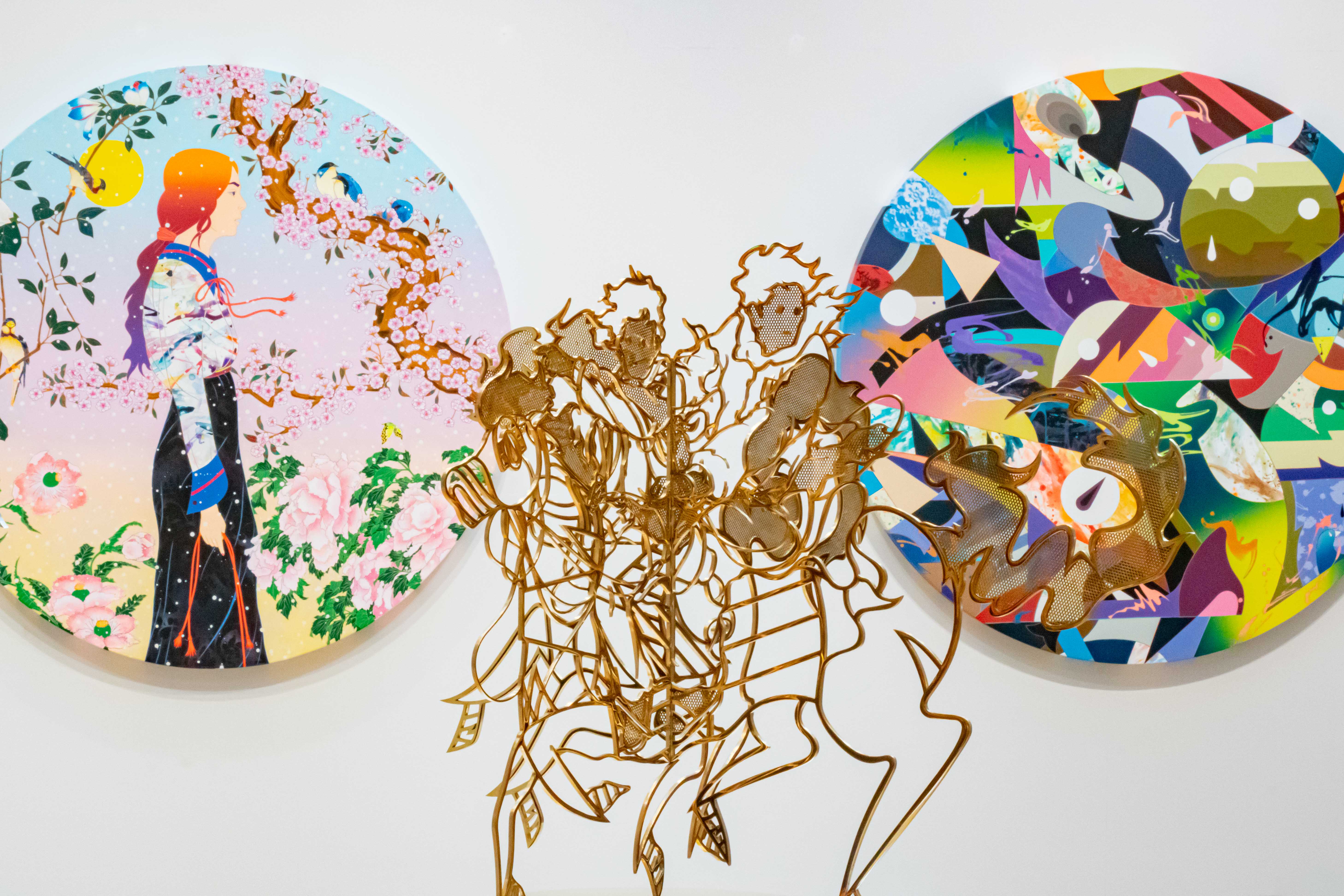 松山智一作品集刊行記念展 「TOMOKAZU MATSUYAMA IN AND OUT 