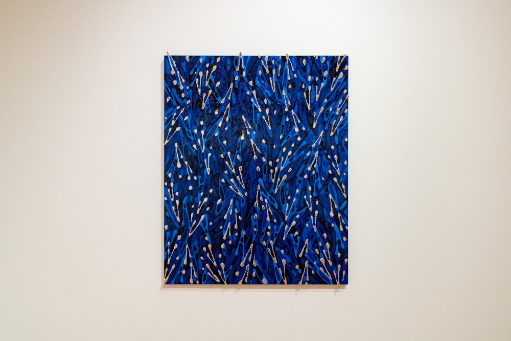 池内信介 30号 アクリル額装 （慶應◇真作保証【池内信介】作 30号の  