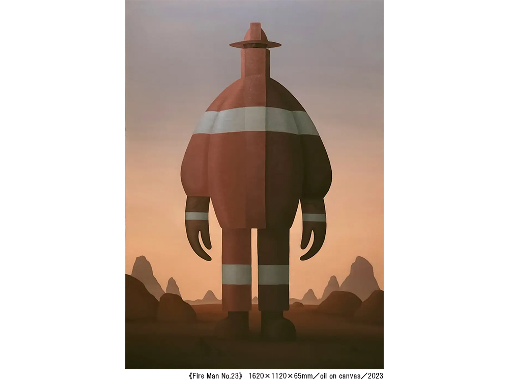 ARTIST NEWS】Sablo Mikawaの個展「I Will Survive」を開催。消防士を