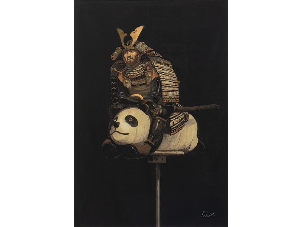 激レア 野口哲哉 野口哲哉の武者分類図鑑 展示会ポスター B2 激レア