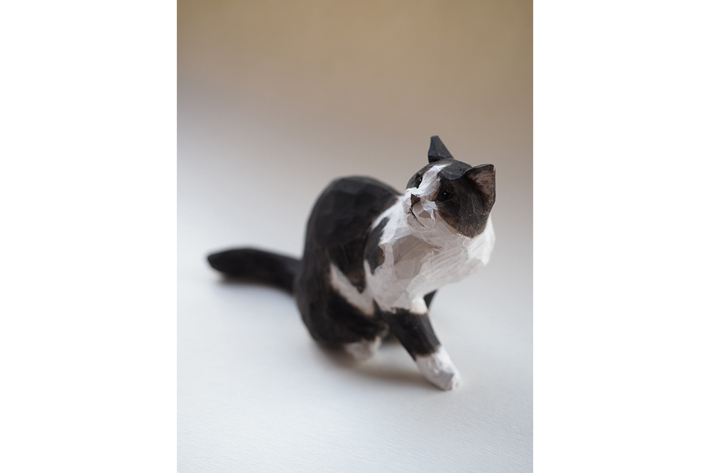 フェア】バンナイリョウジ作品展 「小さな木彫りの猫たち」 | イベント