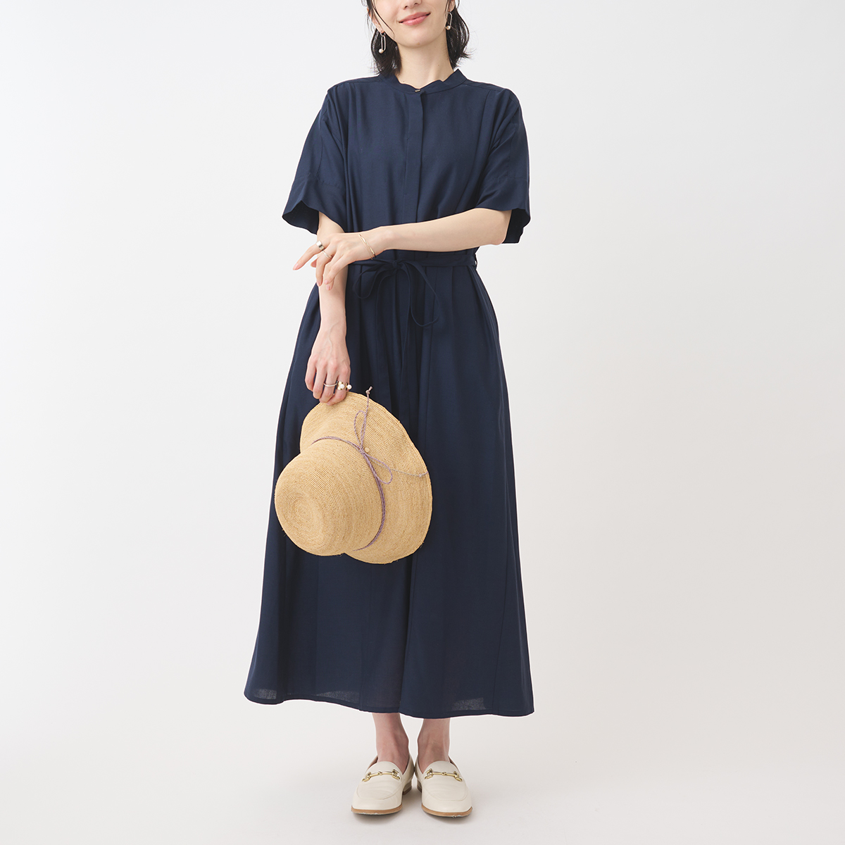 SHOP NEWS】2F KEYUCA 日常にもお出かけにも着回しできる、リネン混5分 