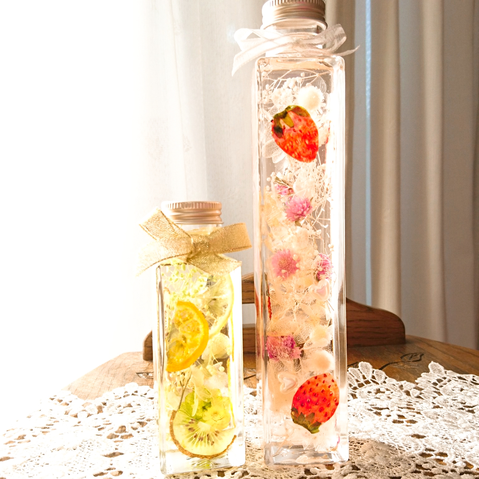 数量限定 フルーツハーバリウム 重たかっ 