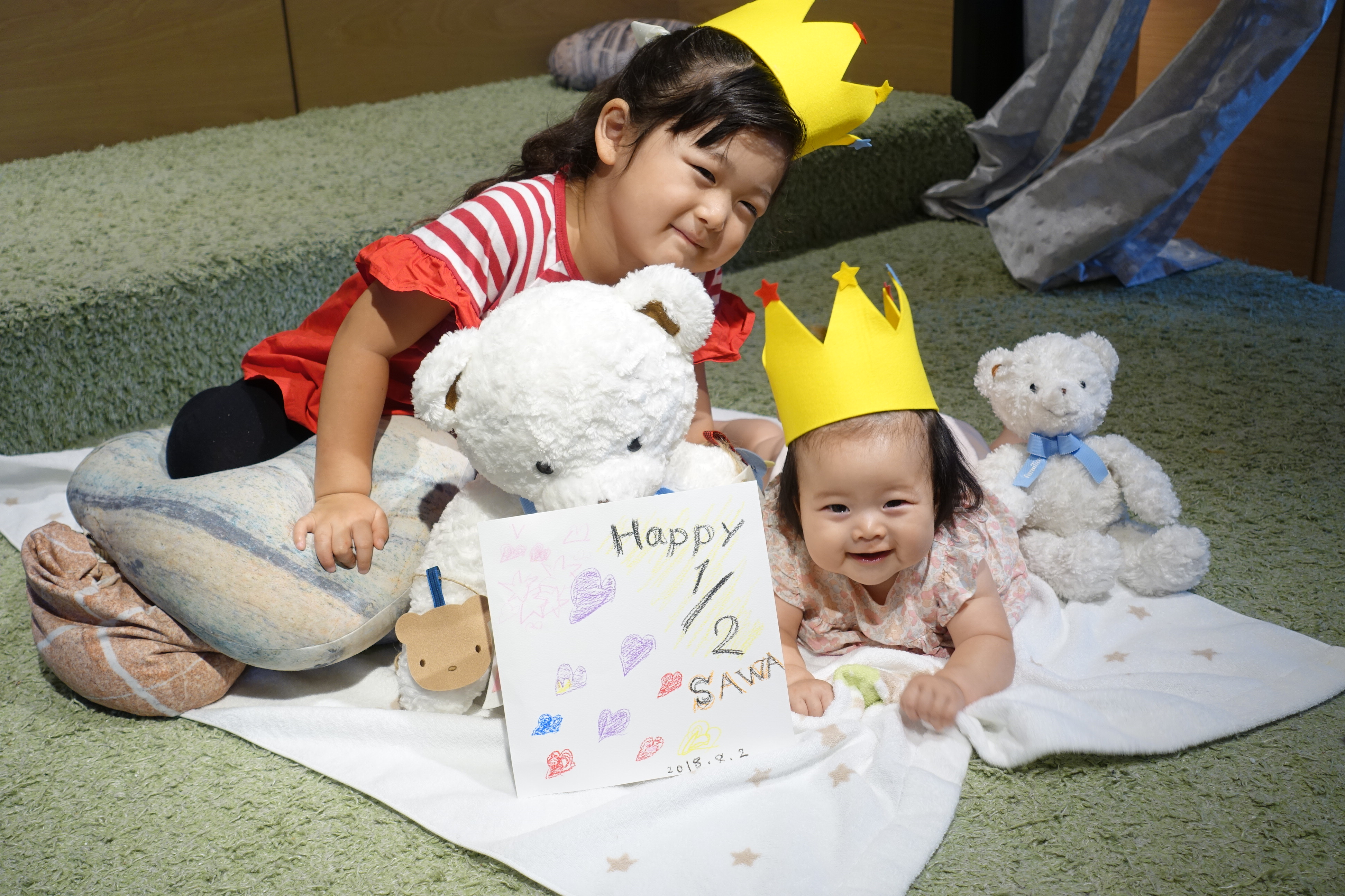 Familiar T Site あかちゃんをかわいらしく撮ろう ハーフバースデー撮影会 イベント 2f どんぐりの小部屋 柏の葉ラウンジ一部 19年01月10日 木 柏の葉 T Site 蔦屋書店を中核とした生活提案型商業施設