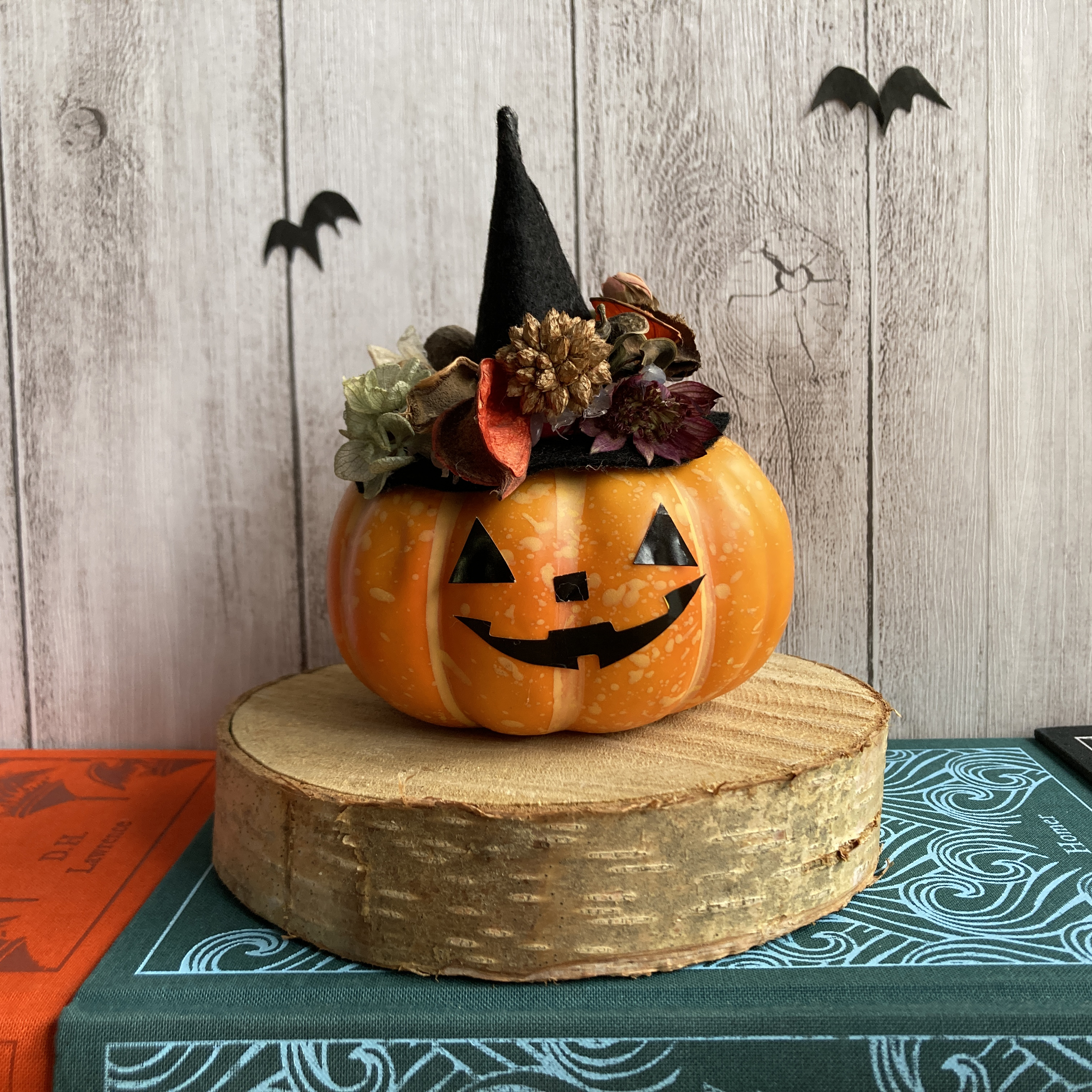 当店の記念日 ハロウィン用かぼちゃ 本物 ジャックオランタン