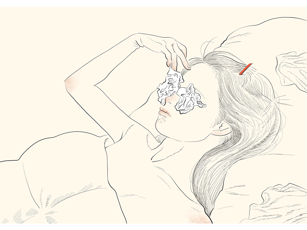 たなかみさき アート 絵 イラストレーター 一点物 原画 サイン入り 