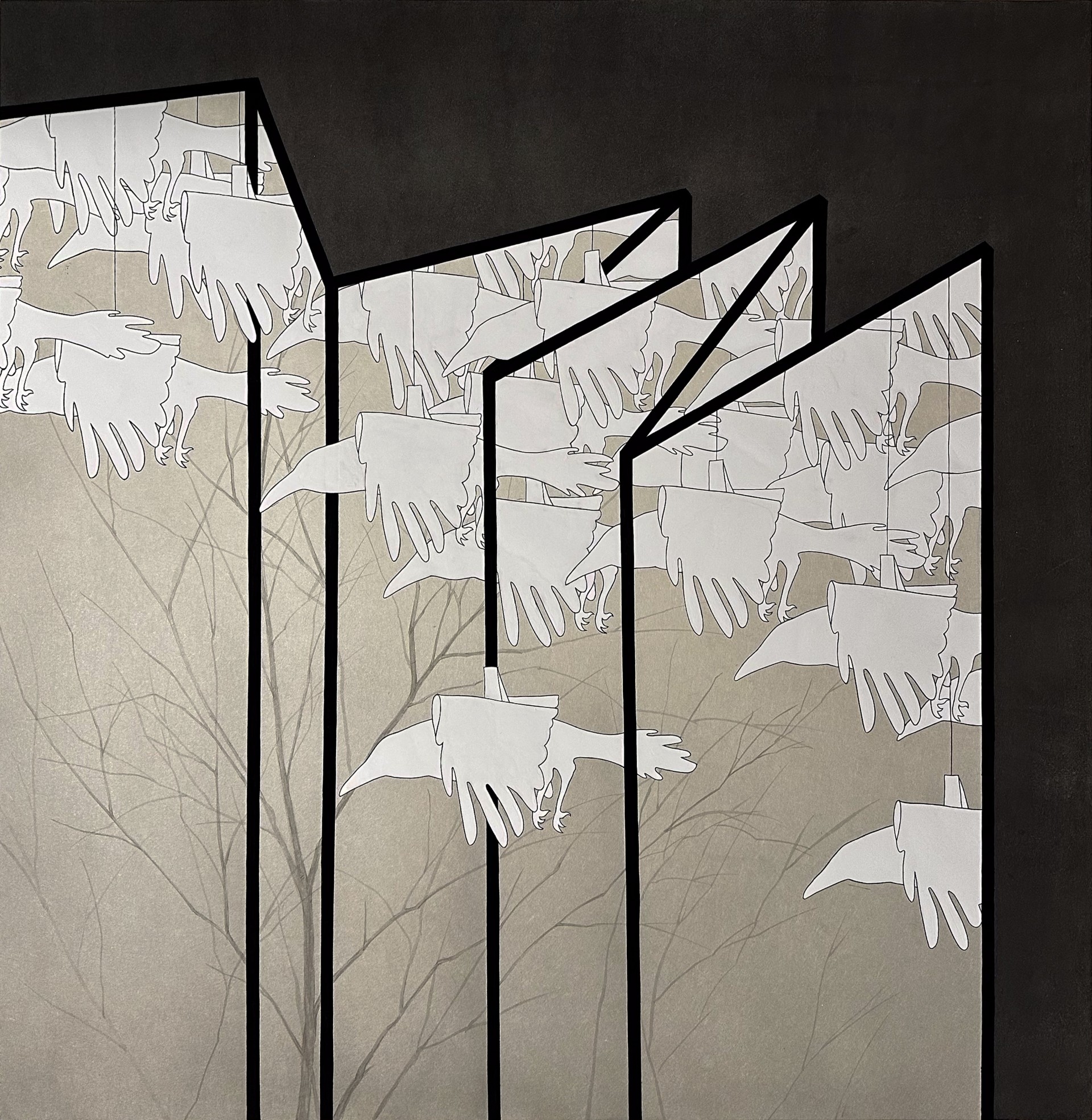 展示】中国生まれの作家、林 銘君（Lin Mingjun）の個展「常常