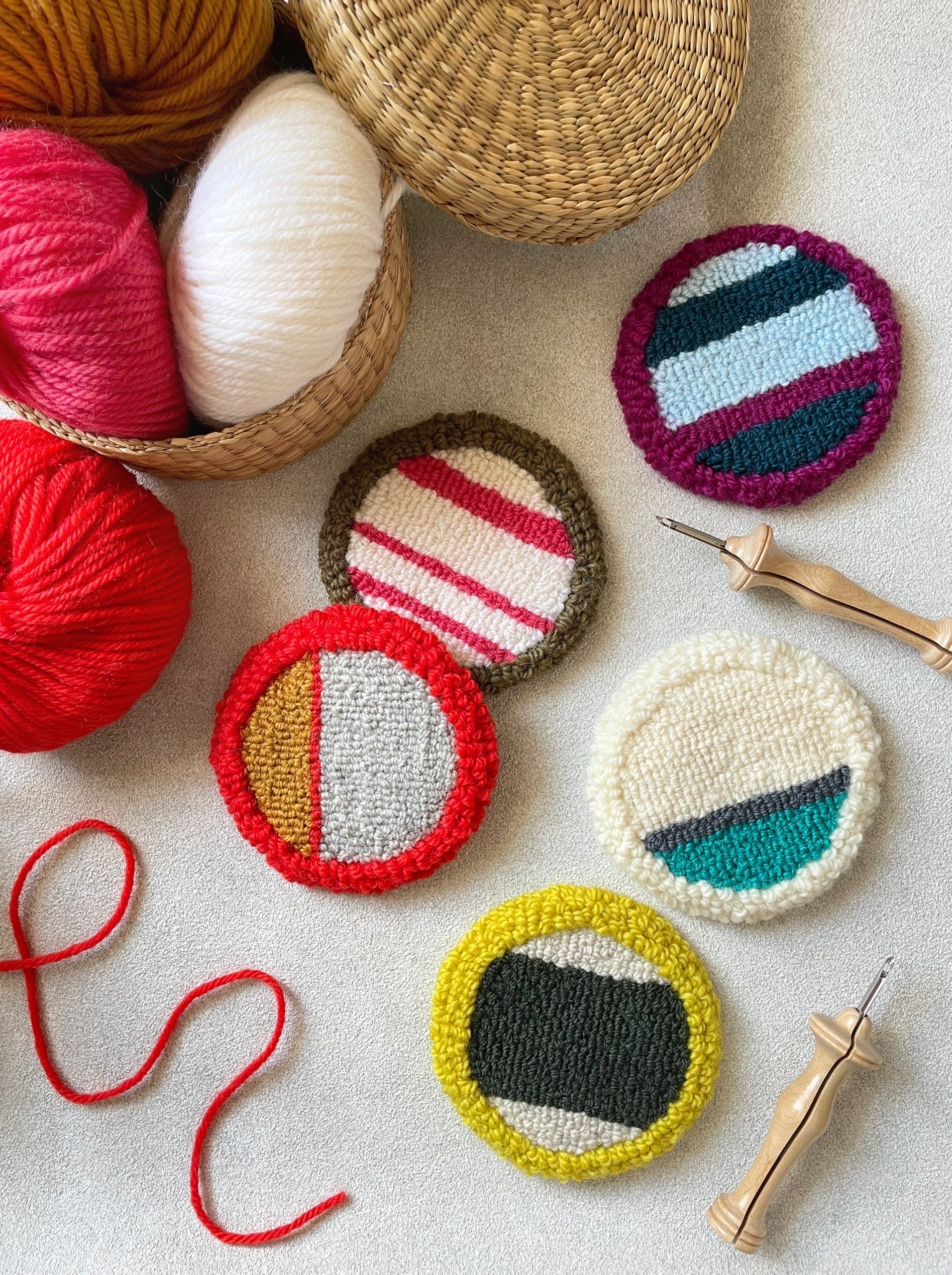 ワークショップ】パンチニードルでつくるrug tray | イベント | 奈良