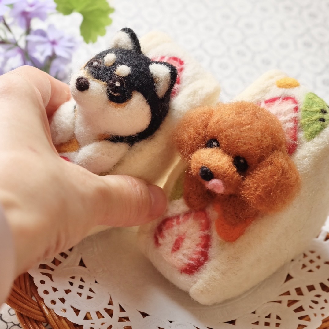 ワークショップ】希望の犬種で♪ 羊毛フェルトでつくるわんこグッズ