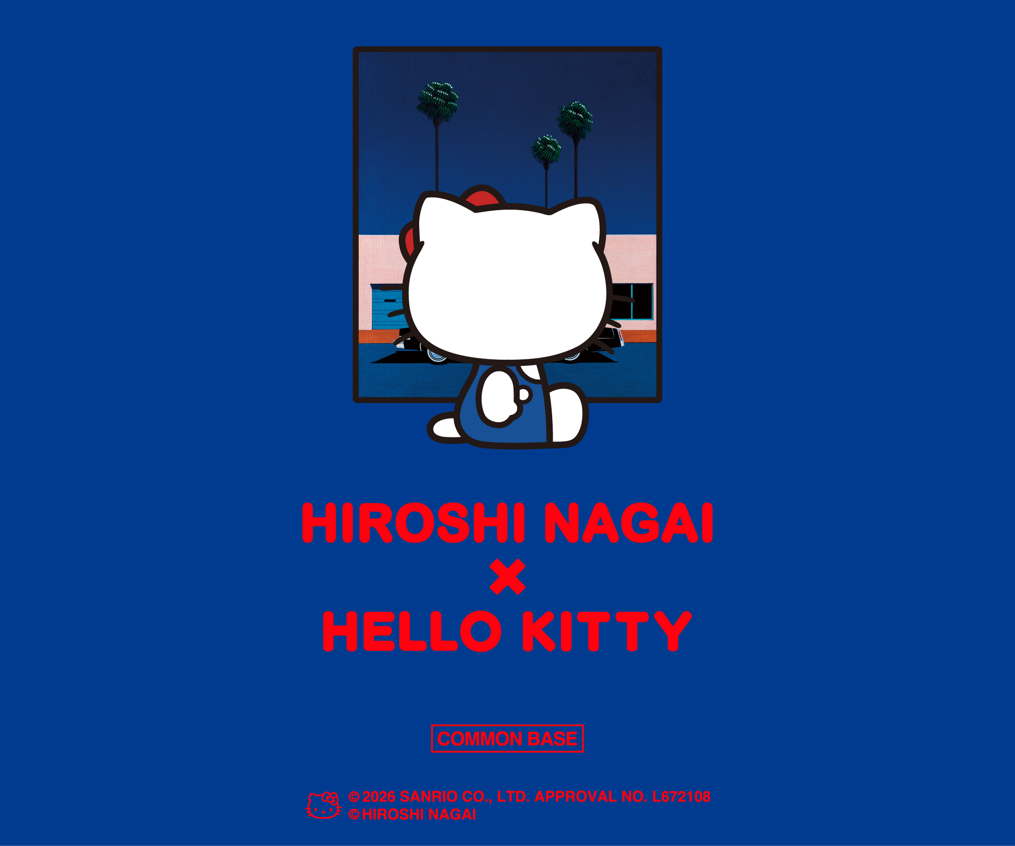 POP UP】HIROSHI NAGAI × HELLO KITTY | イベント | 六本木 蔦屋書店