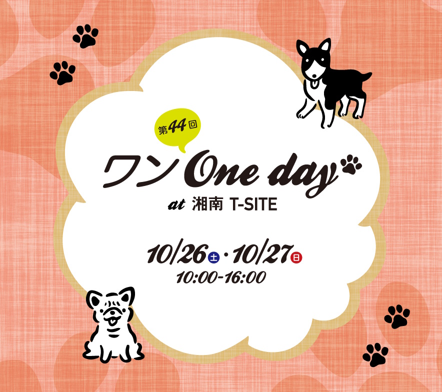 第44回 ワン One day！ | イベント | 湘南T-SITE | 蔦屋書店を中核と