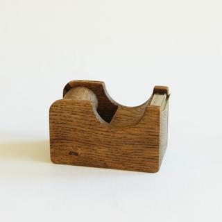 テープカッター小　ブラウン　オークヴィレッジ