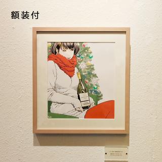 【額装付】江口寿史　複製原画　no.12