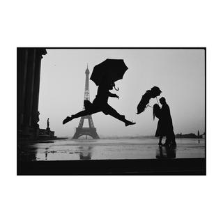 《Umbrella Jump》ELLIOTT ERWITT Platinum Editions　エリオット・アーウィット　プラチナプリント作品