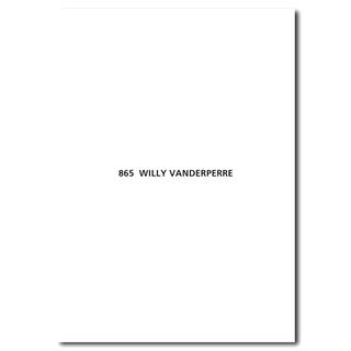 865 (bundles with 485 REMIXED fanzine)　Willy Vanderperre　ウィリー・ヴァンダーピエールの新刊写真集