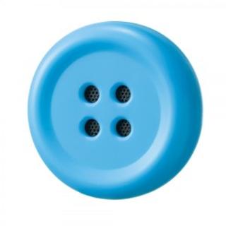 Pechat（ペチャット） ぬいぐるみをおしゃべりにするボタン型スピーカー　ブルー