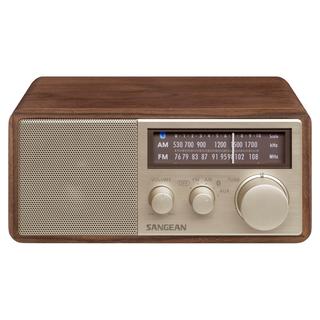 【Sangean】FM/AMラジオ・Bluetoothスピーカ― WR-302 ウォルナット