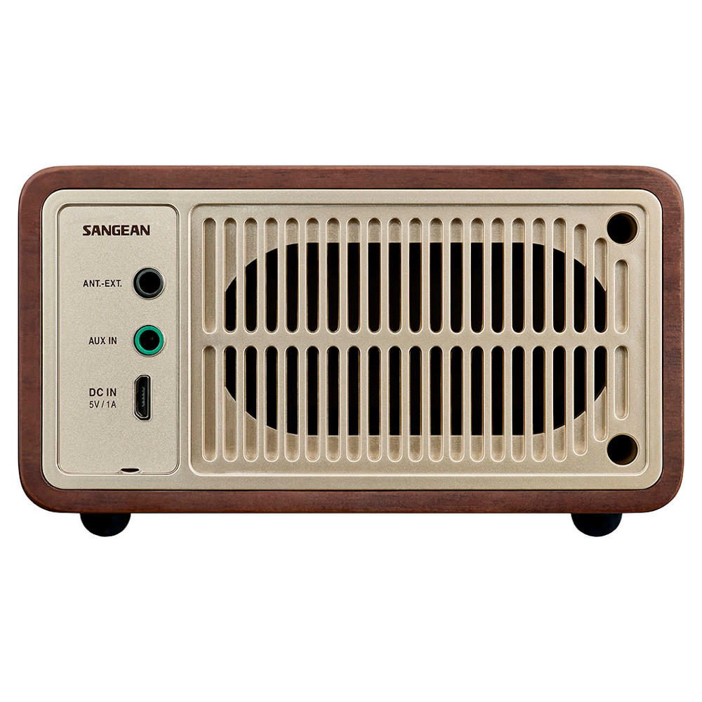 【Sangean】FMラジオ・Bluetoothスピーカ― WR-301 ウォルナット