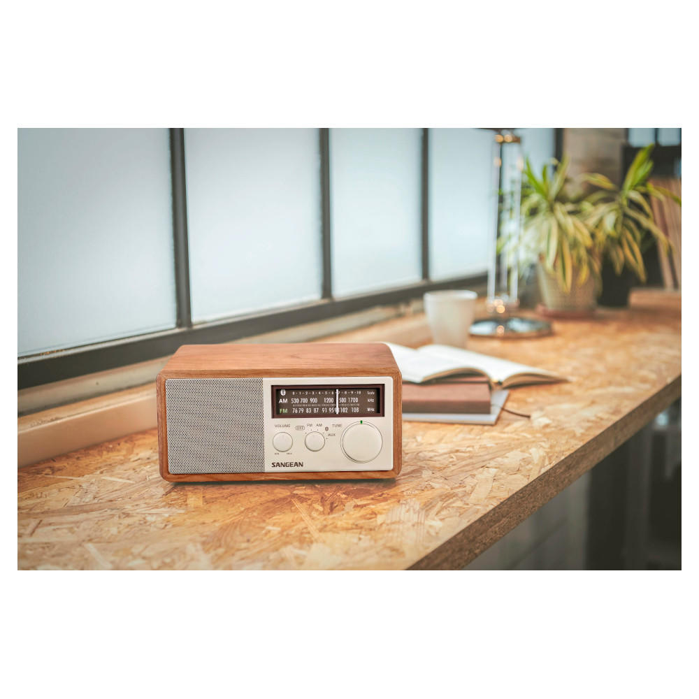 Sangean FM/AMラジオ・Bluetoothスピーカ― WR-302 チェリー -の商品