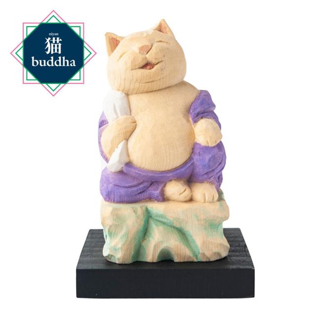 【お取り寄せ 納期1週間】猫buddha　布袋