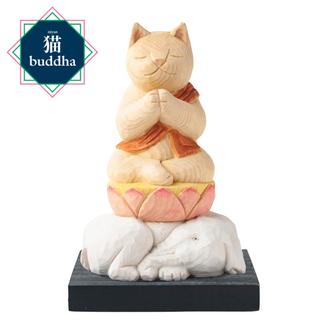 【お取り寄せ 納期1週間】猫buddha　普賢菩薩