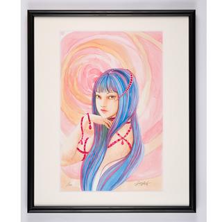 【伊藤潤二 複製画】富江　①