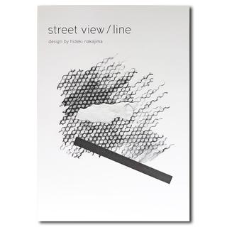 中島英樹 ミニポスター「Street View/Line」