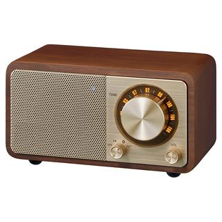 Sangean　FMラジオ・Bluetoothスピーカ―／ウォルナット／WR-301