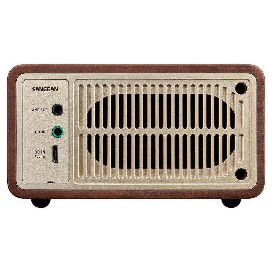 Sangean　FMラジオ・Bluetoothスピーカ―／ウォルナット／WR-301