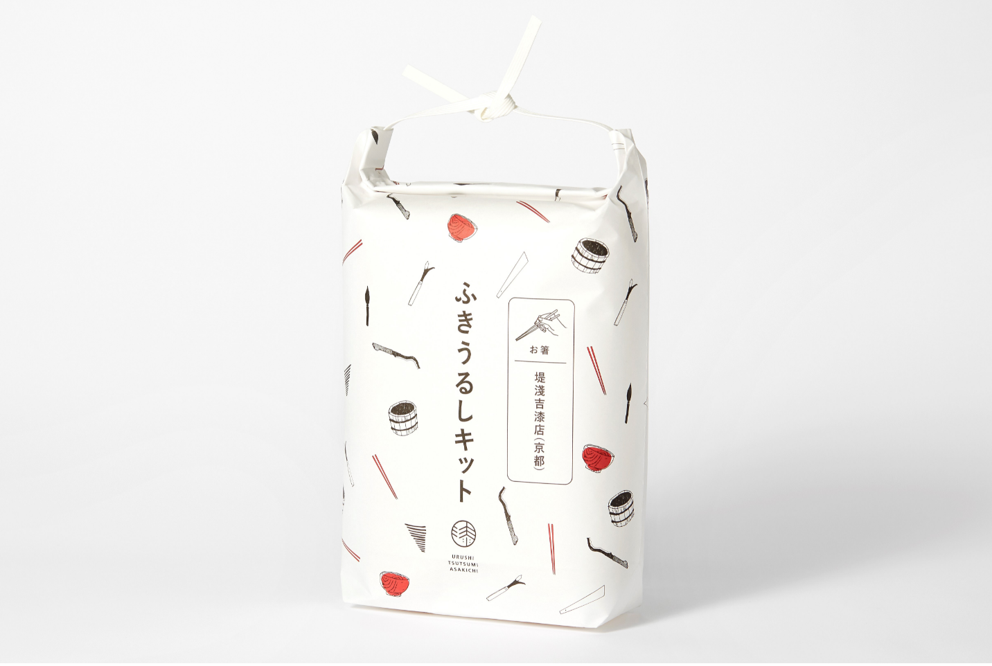 ふきうるしキットお箸木地2膳＋お椀木地2客セット（動画解説付）　堤淺吉漆店