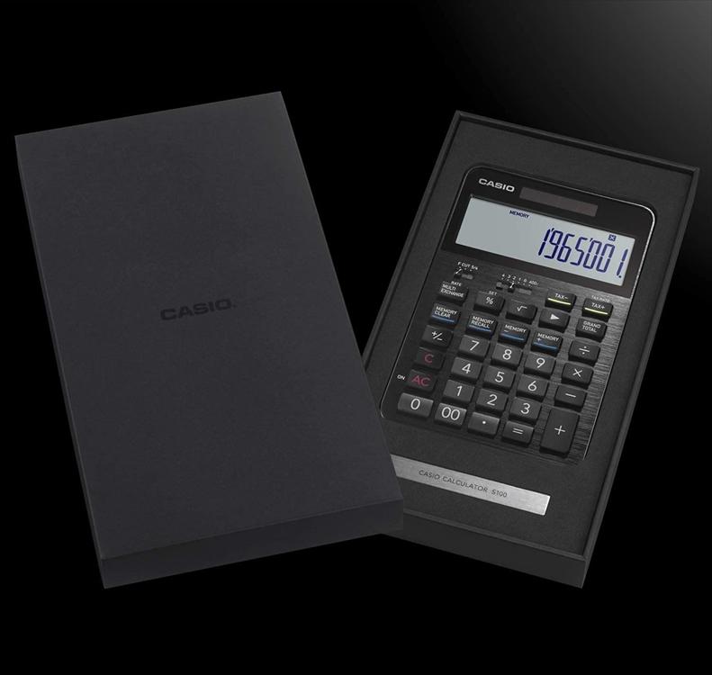 カシオ プレミアム電卓 CASIO CALCUATOR S100