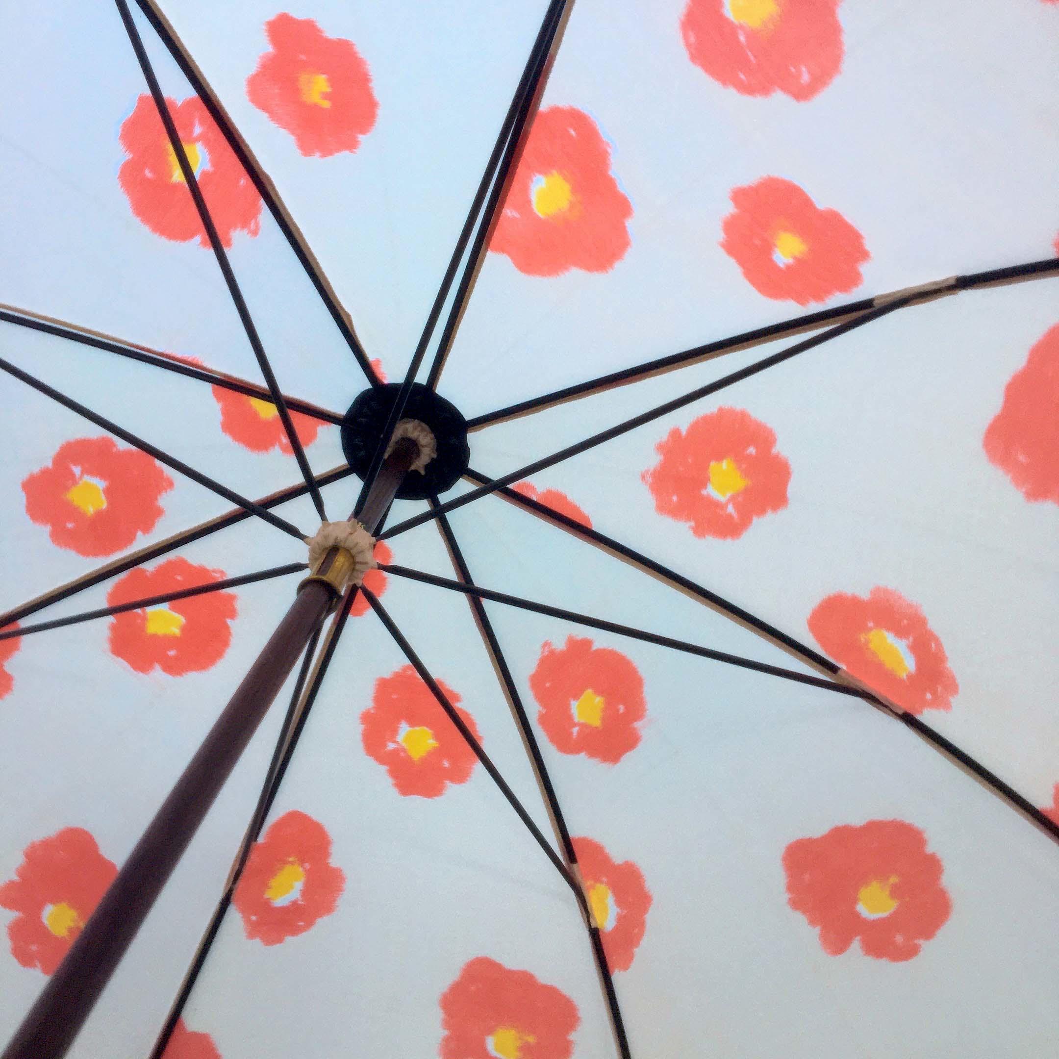 【雨傘】椿　イイダ傘店
