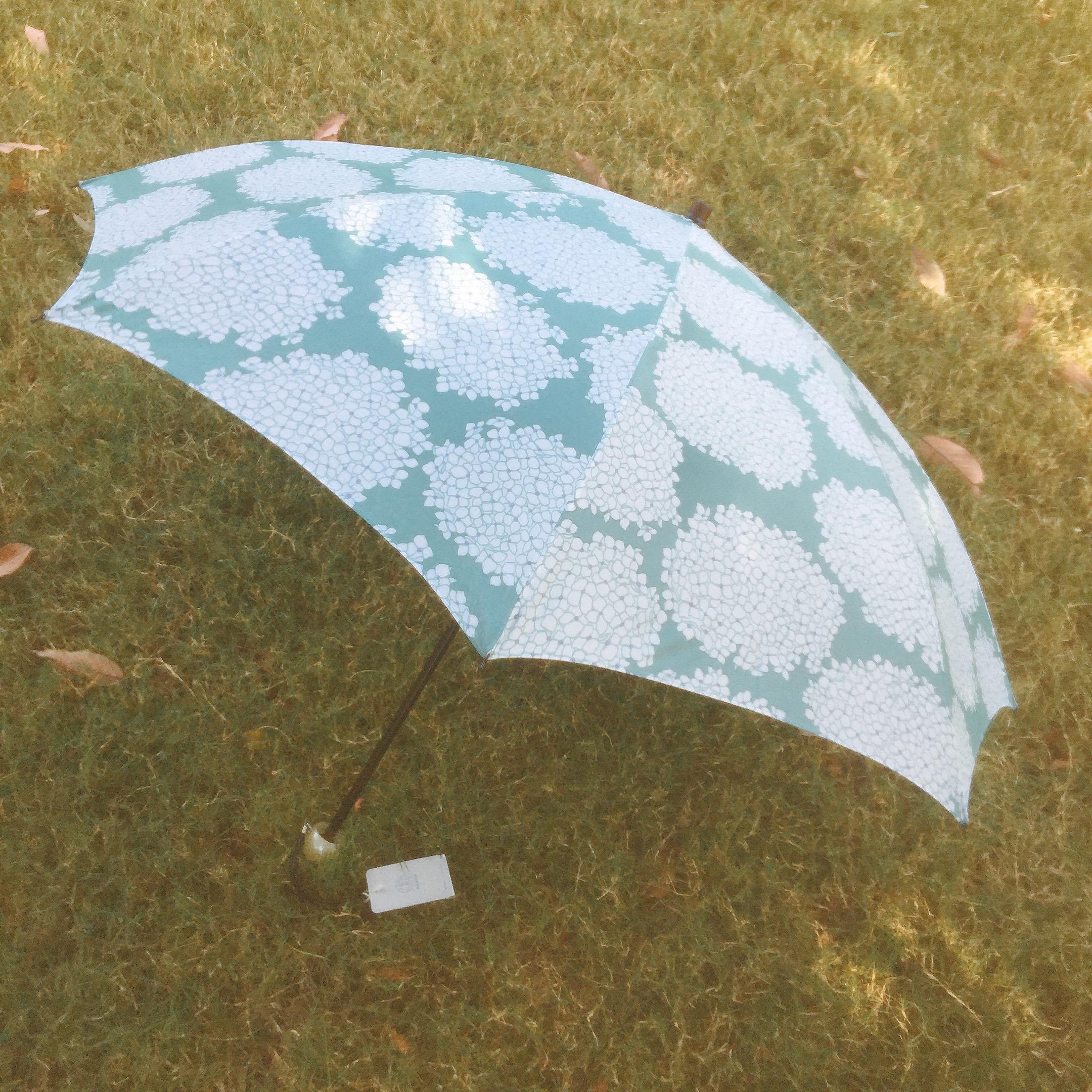 ⭐︎最値下げしました⭐︎イイダ傘店・Kiyataコラボ動物手元晴雨兼用折りたたみ傘Kiyata