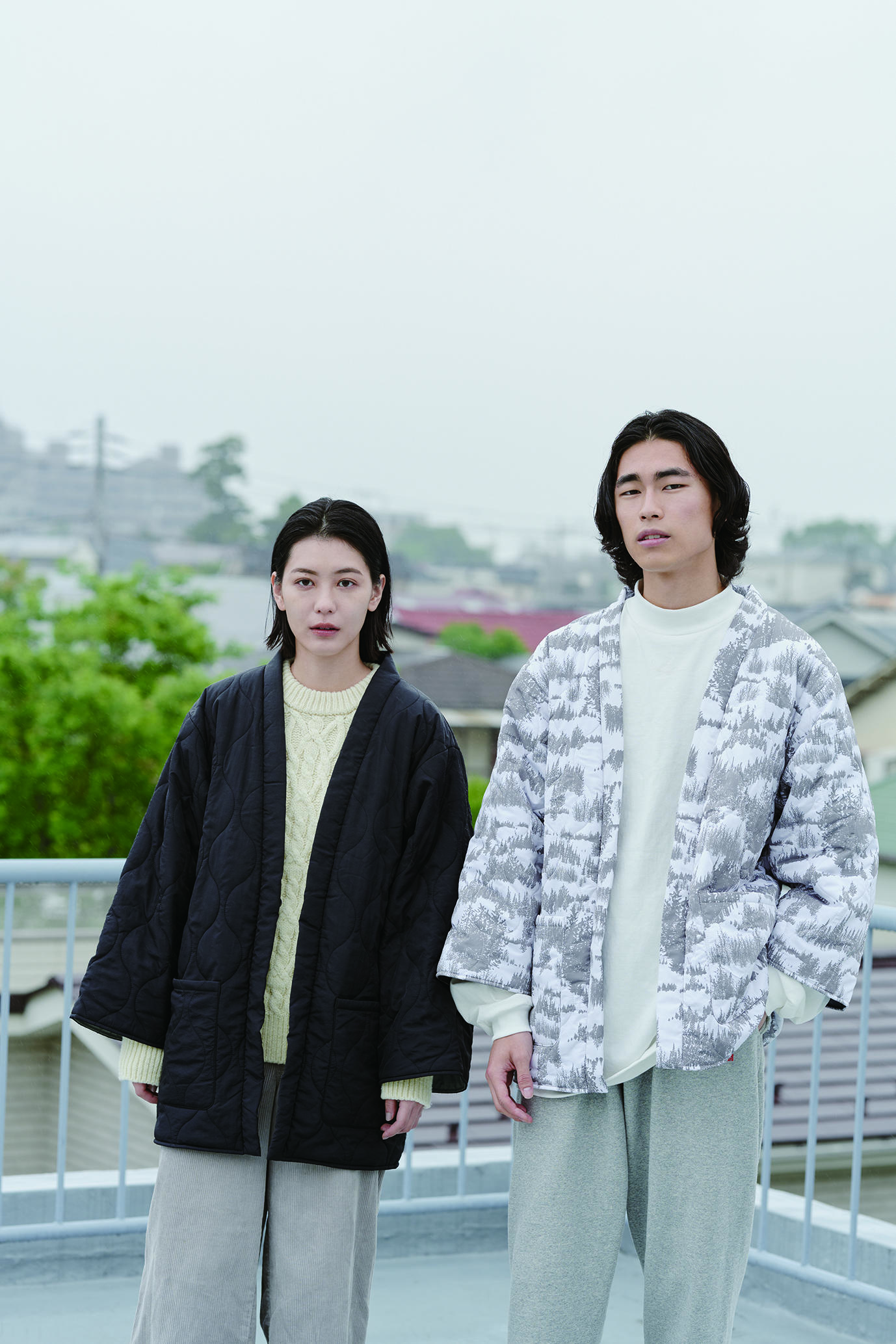 [DAN-TEN] COM-FLY パッカブルはんてん　Mサイズ　SWEATER