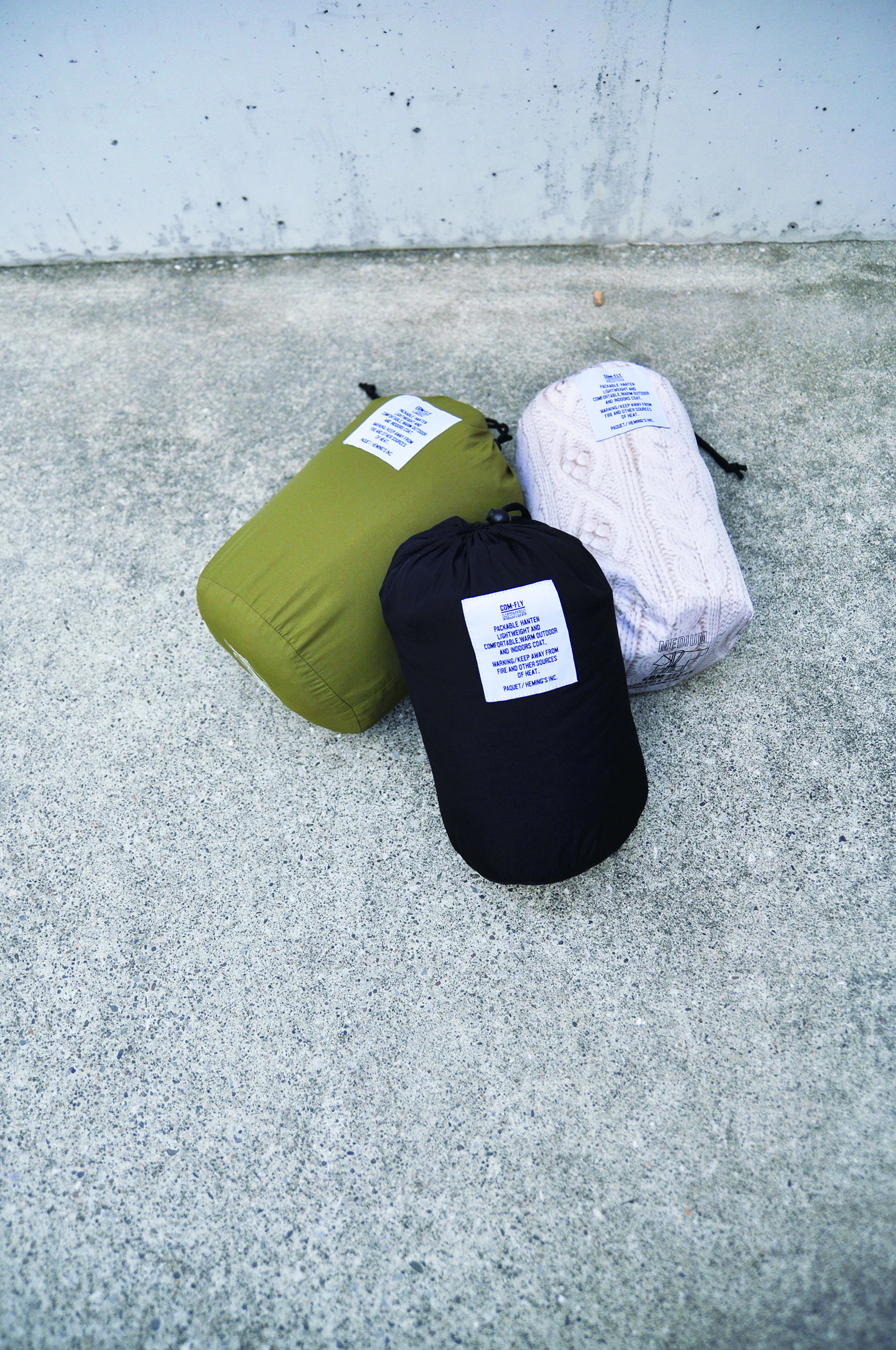 [DAN-TEN] COM-FLY パッカブルはんてん　Mサイズ　SWEATER