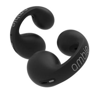 ambie(アンビー) ワイヤレスイヤホン sound earcuffs(サウンドイヤカフ) ブラック AM-TW01