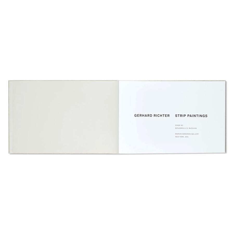 STRIP PAINTINGS by Gerhard Richter　ゲルハルト・リヒター　作品集