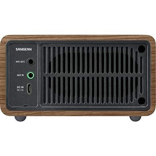 Sangean FMラジオ・Bluetoothスピーカ― WR-301 チェリー/ダークグレー