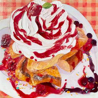 【タカハシ ナツミ・原画作品】No.1 Very berry French toast